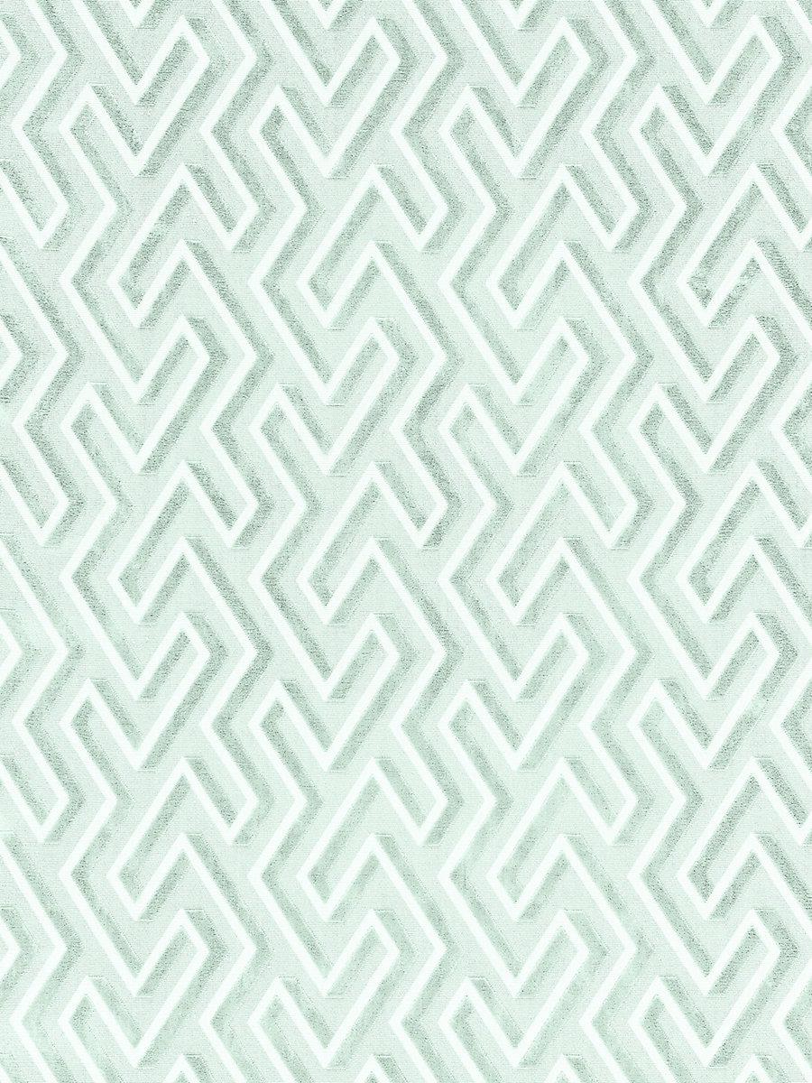 Scalamandre Maze Velvet Harbor Fabric