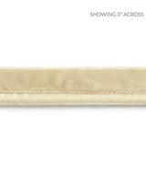 Scalamandre Velvet Rope Cord Light Camel Trim