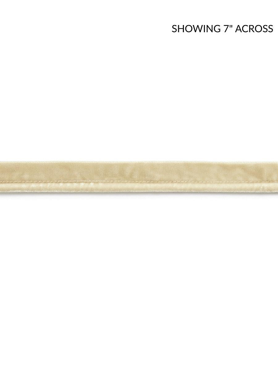 Scalamandre Velvet Rope Cord Light Camel Trim