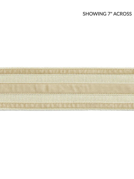 Scalamandre Runway Velvet Tape Light Camel Trim