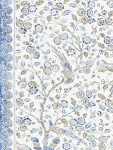 Scalamandre Anissa Print Lakeside Fabric
