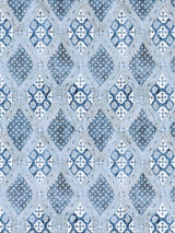 Scalamandre Farrah Print Lakeside Fabric