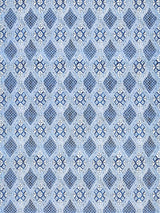 Scalamandre Farrah Print Lakeside Fabric