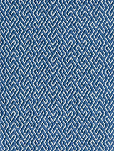 Scalamandre Maze Velvet Cobalt Fabric