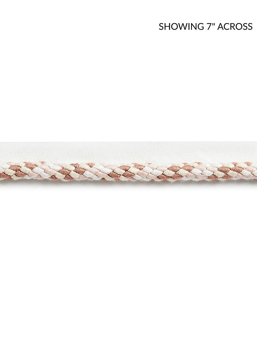 Scalamandre Obi Cord Rose Quartz Trim
