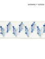Scalamandre Sayuri Embroidered Tape Blue Jay Trim