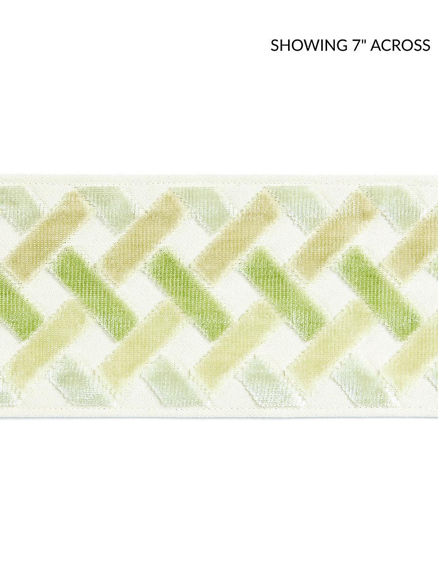 Scalamandre Parquet Velvet Tape Meadow Trim