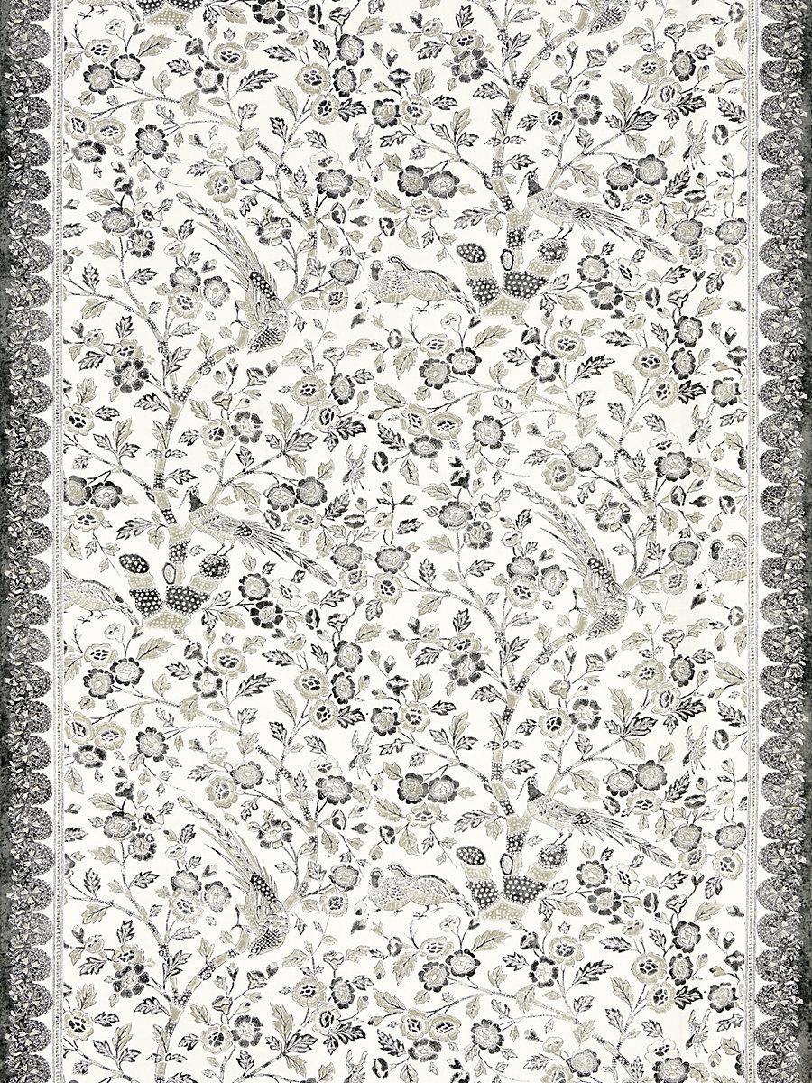 Scalamandre ANISSA PRINT TRUFFLE Fabric