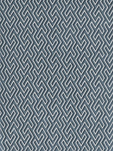 Scalamandre Maze Velvet Thunder Fabric