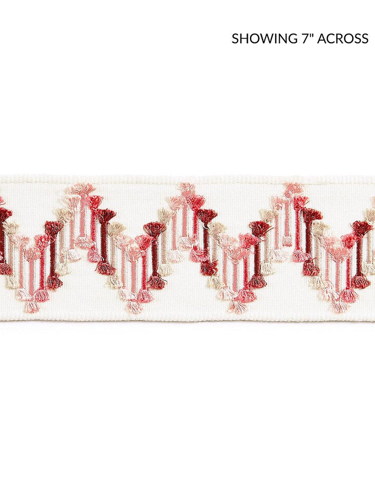 Scalamandre Sayuri Embroidered Tape Azalea Trim