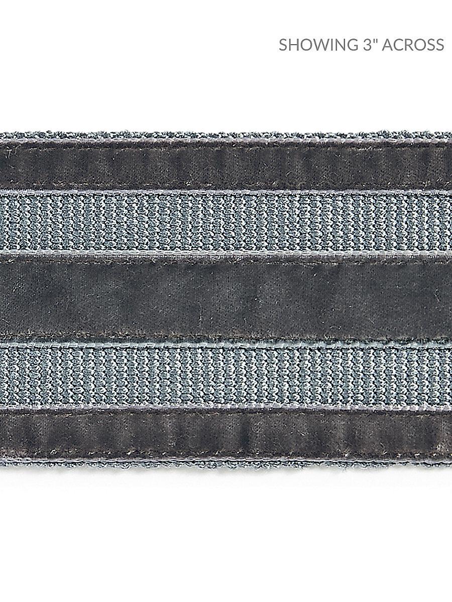 Scalamandre Runway Velvet Tape Shadow Trim