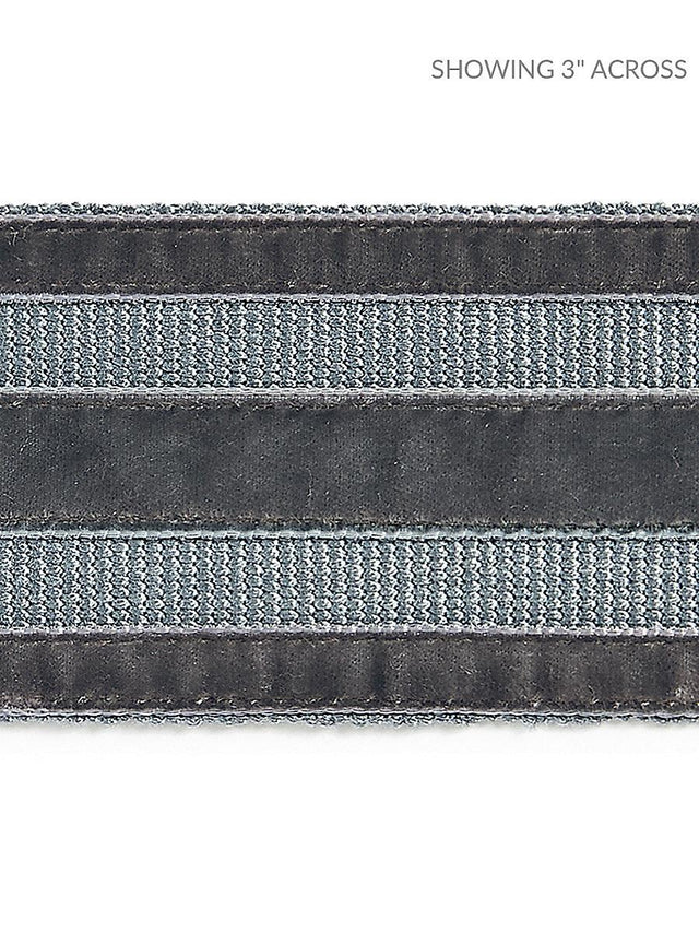 Scalamandre Runway Velvet Tape Shadow Trim