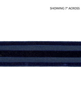 Scalamandre Runway Velvet Tape Deep Sea Trim