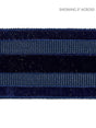 Scalamandre Runway Velvet Tape Deep Sea Trim
