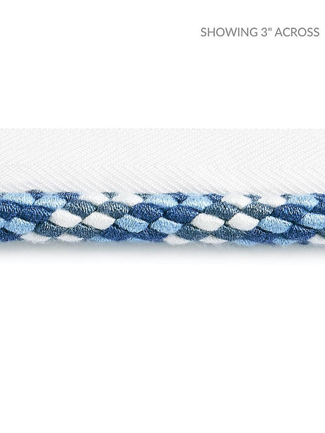 Scalamandre Obi Cord Newport Blue Trim