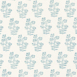 Baker Lifestyle WILD FLOWER SOFT BLUE Fabric