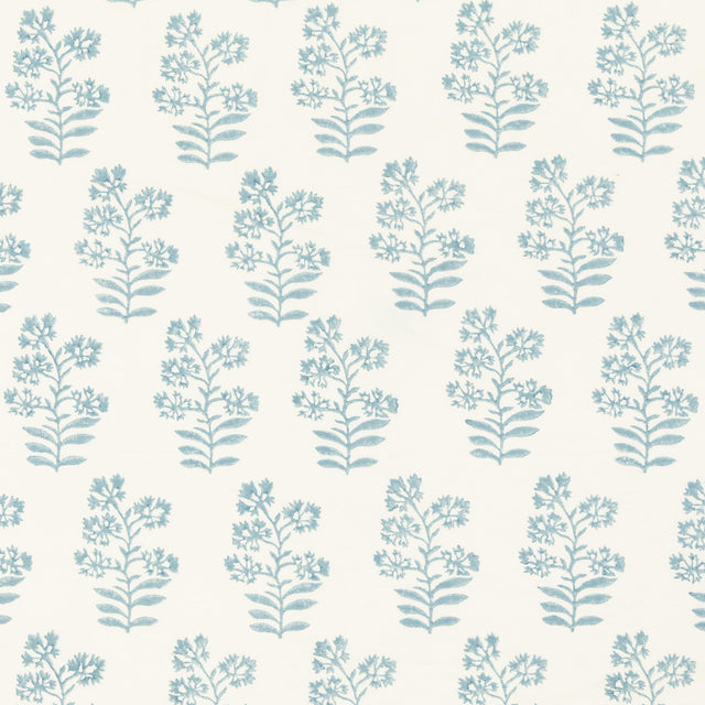 Baker Lifestyle WILD FLOWER SOFT BLUE Fabric