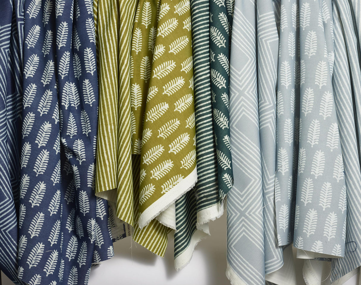 Lee Jofa CADRE INDIGO Fabric