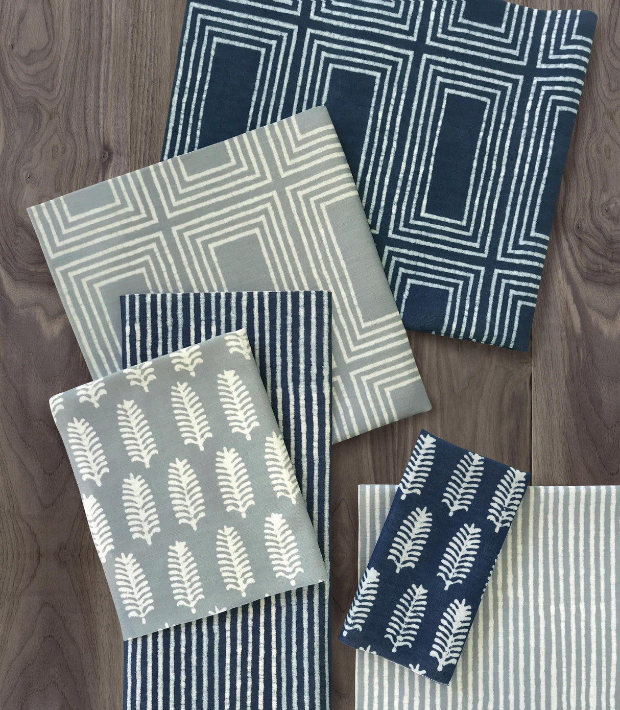Lee Jofa CADRE INDIGO Fabric