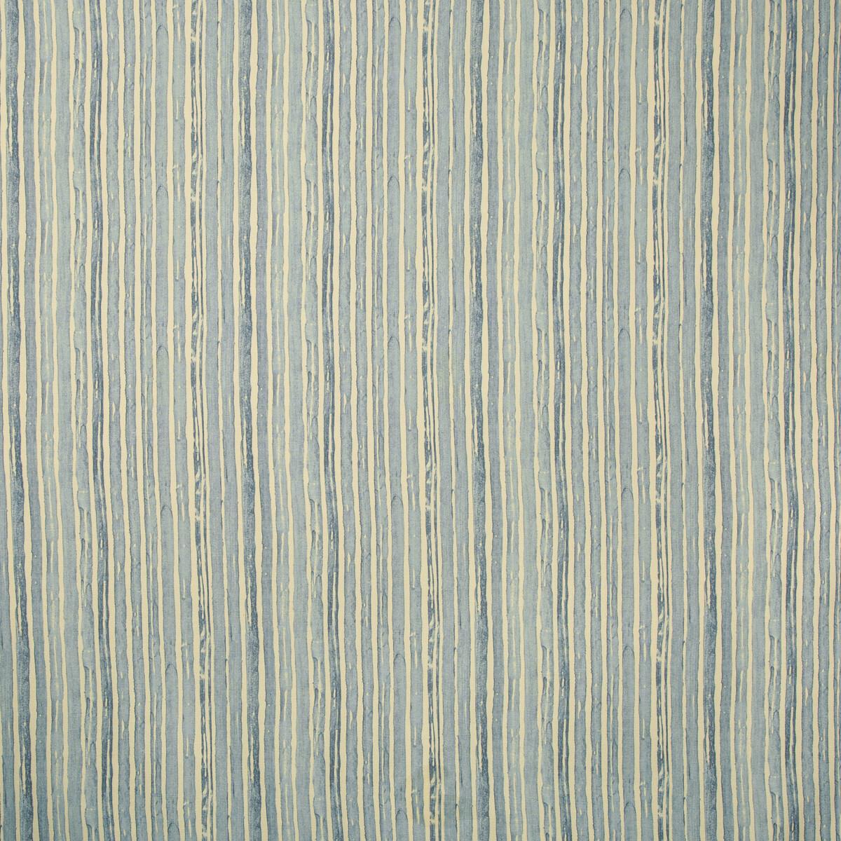 Lee Jofa Benson Stripe Faded Denim Fabric