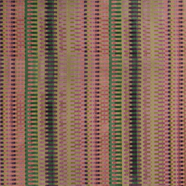 Lee Jofa PICKET MULTI/PLUM Upholstery Fabric