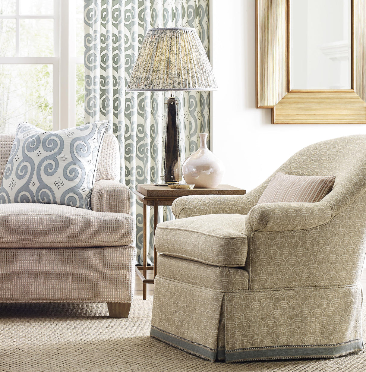 Lee Jofa BALE NATURAL Upholstery Fabric