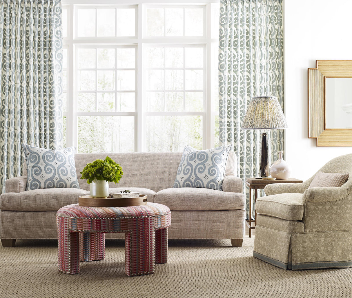 Lee Jofa STISSING FADED PETAL Upholstery Fabric