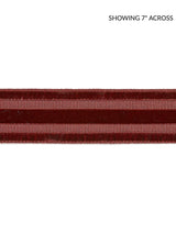 Scalamandre Runway Velvet Tape Henna Trim