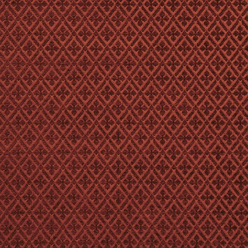 Schumacher Whittington Chenille Poppy Fabric