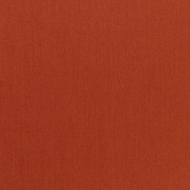 Schumacher Vionnet Satin Terracotta Fabric