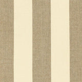 Schumacher Kerry Linen Stripe Natural Fabric