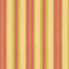 Schumacher Beacon Cotton Stripe Maize/Pear/Coral Fabric