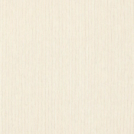 Schumacher Wesley Ticking Stripe Sand Fabric