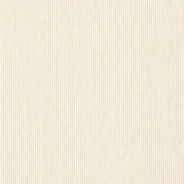 Schumacher Wesley Ticking Stripe Sand Fabric
