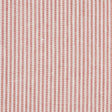 Schumacher Wesley Ticking Stripe Coral Fabric