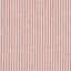 Schumacher Wesley Ticking Stripe Coral Fabric