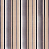 Schumacher Minzer Cotton Stripe Neutral Fabric
