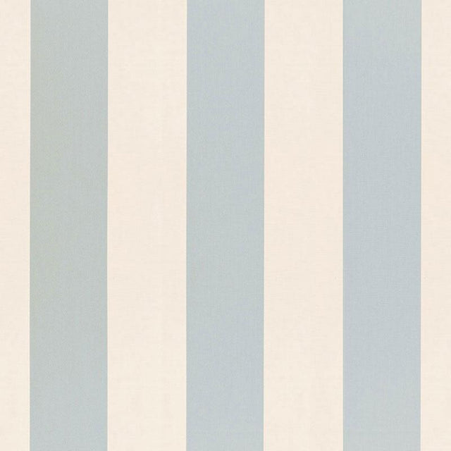 Schumacher Beaufort Awning Stripe Ciel Fabric