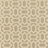 Schumacher San Remo Fret Sahara Fabric