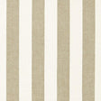 Schumacher Augustin Linen Stripe Linen / Ivory Fabric