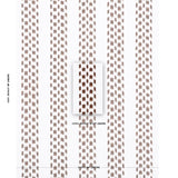 Schumacher Izmir Ikat Stripe Cocoa Fabric