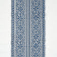 Schumacher Toledo Embroidery Navy Fabric