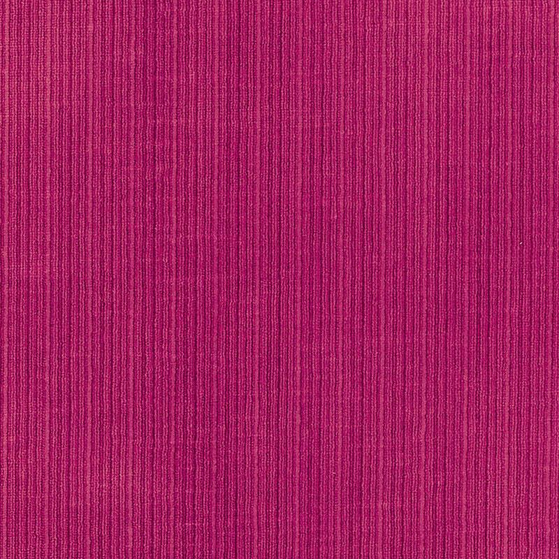 Schumacher Antique Strie Velvet Fuchsia Fabric