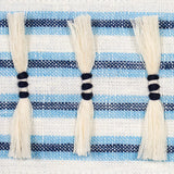 Schumacher Blue Eyelash Fringe