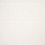 Schumacher Cambaya Handwoven Stripe White Fabric