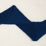 Schumacher Navy On Ivory Lazare Appliqu Tape