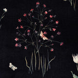 Schumacher Primavera Velvet Black Fabric