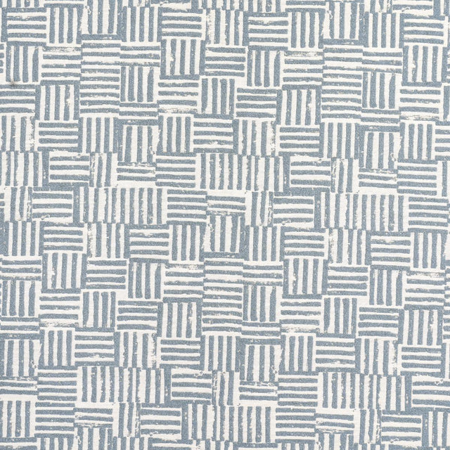 Schumacher Patchwork Ocean Fabric