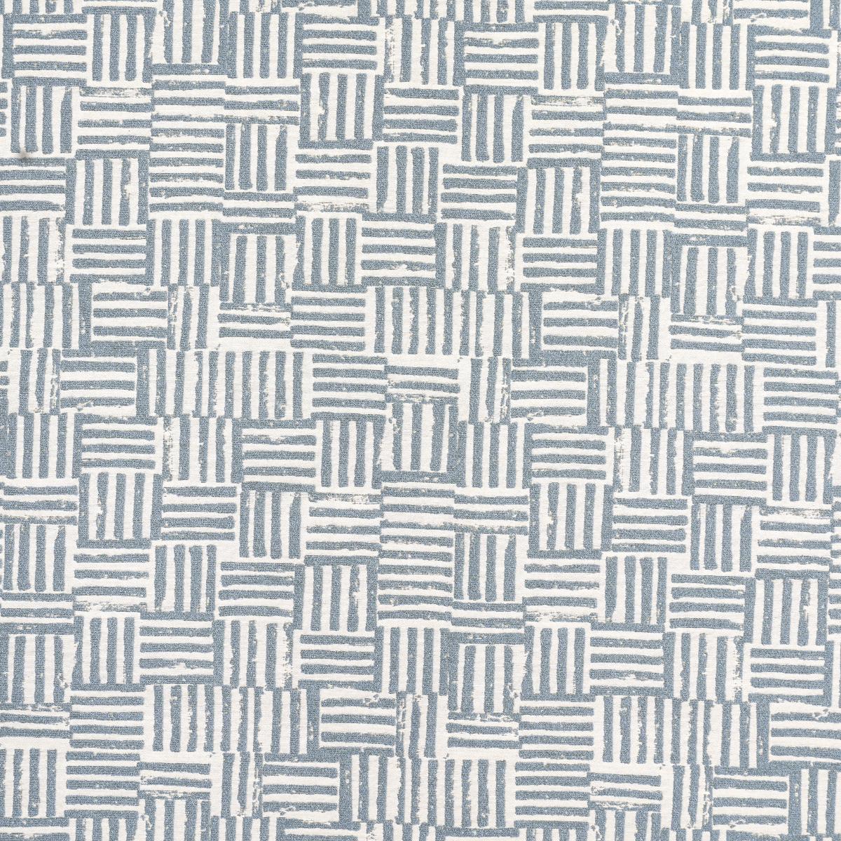 Schumacher Patchwork Ocean Fabric