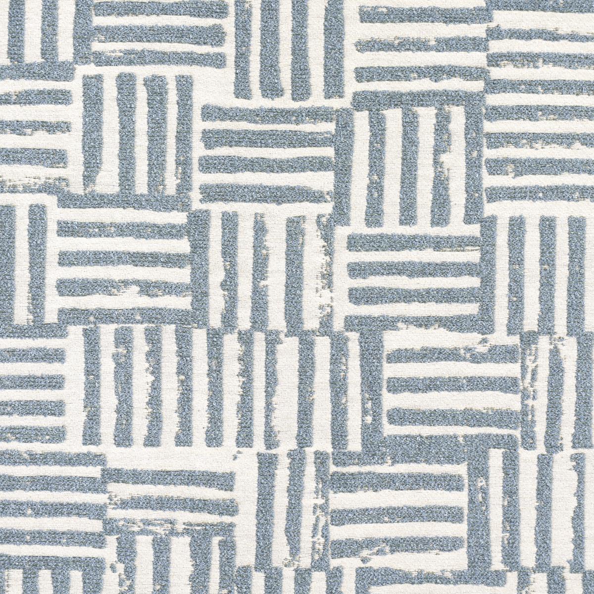 Schumacher Patchwork Ocean Fabric